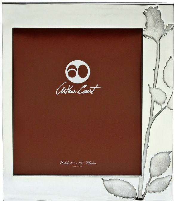 Arthur Court Rose 8x10 Photo Frame