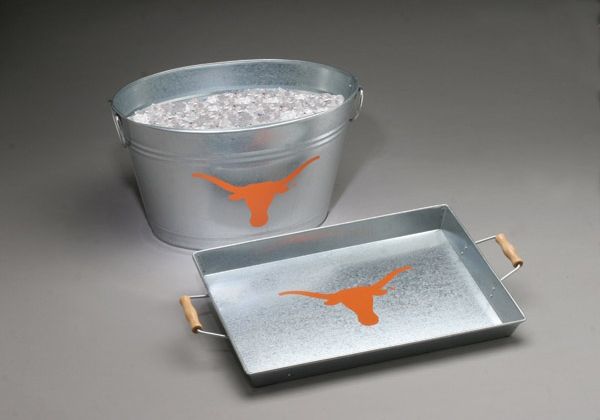 Arthur Court University of Texas Galvanized Tray