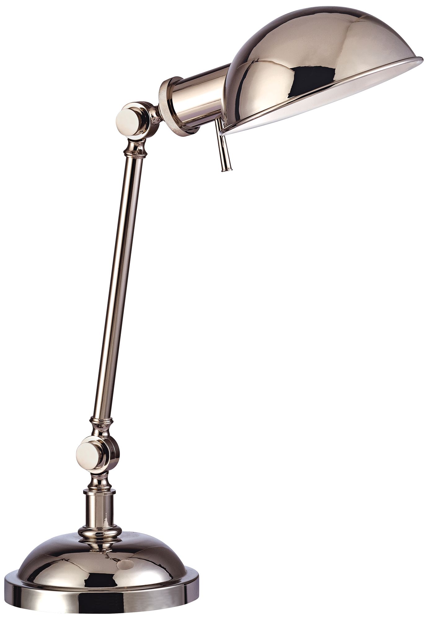 Hudson Valley Girard Polished Nickel Desk Lamp
