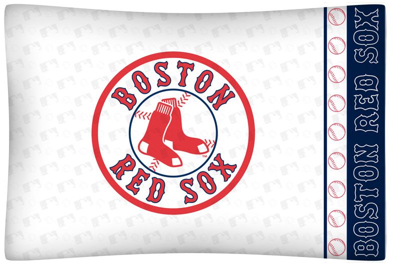 MLB Boston Red Sox Micro Fiber Pillow Case