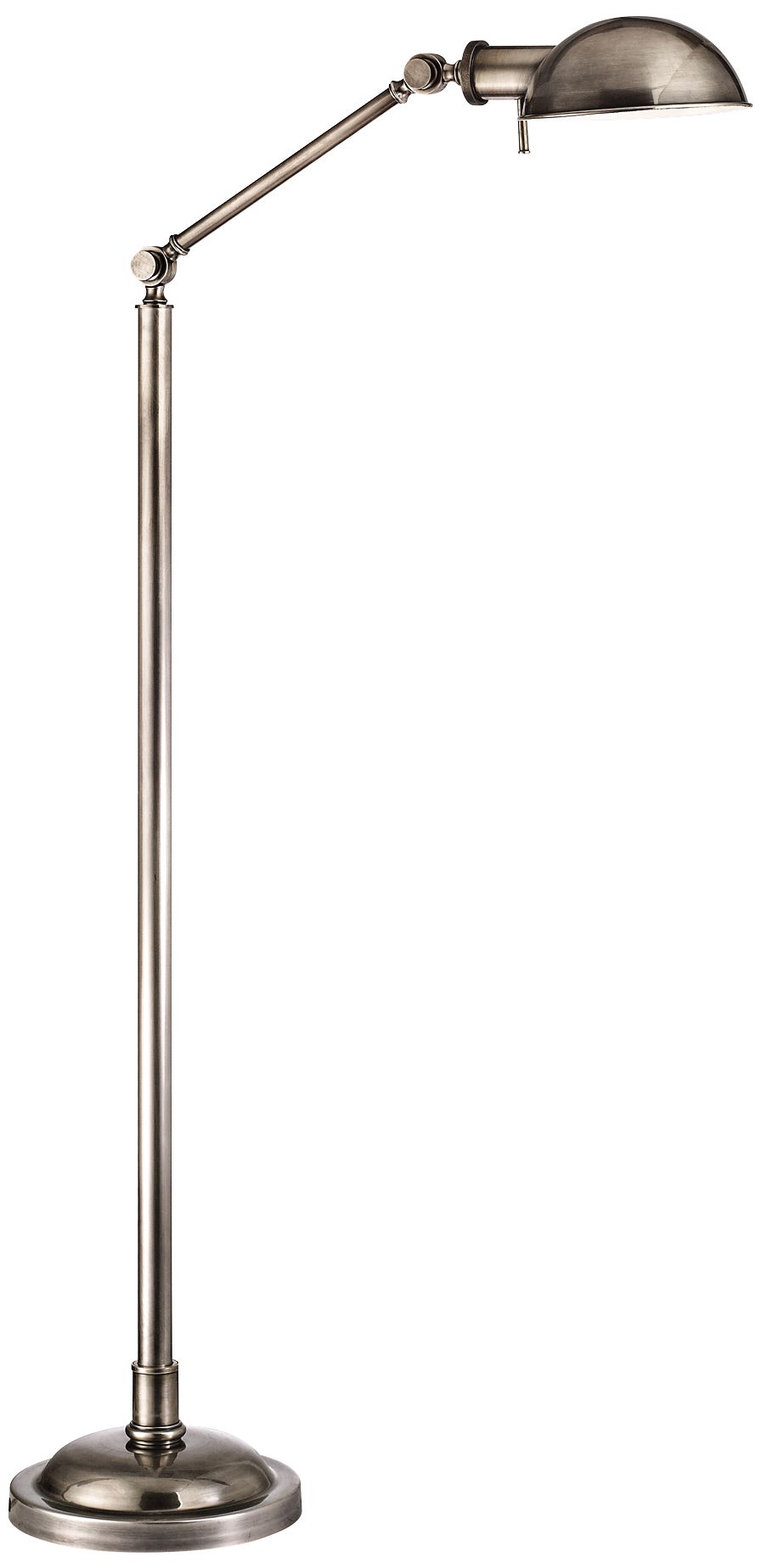 Hudson Valley Girard Aged Silver Floor Lamp