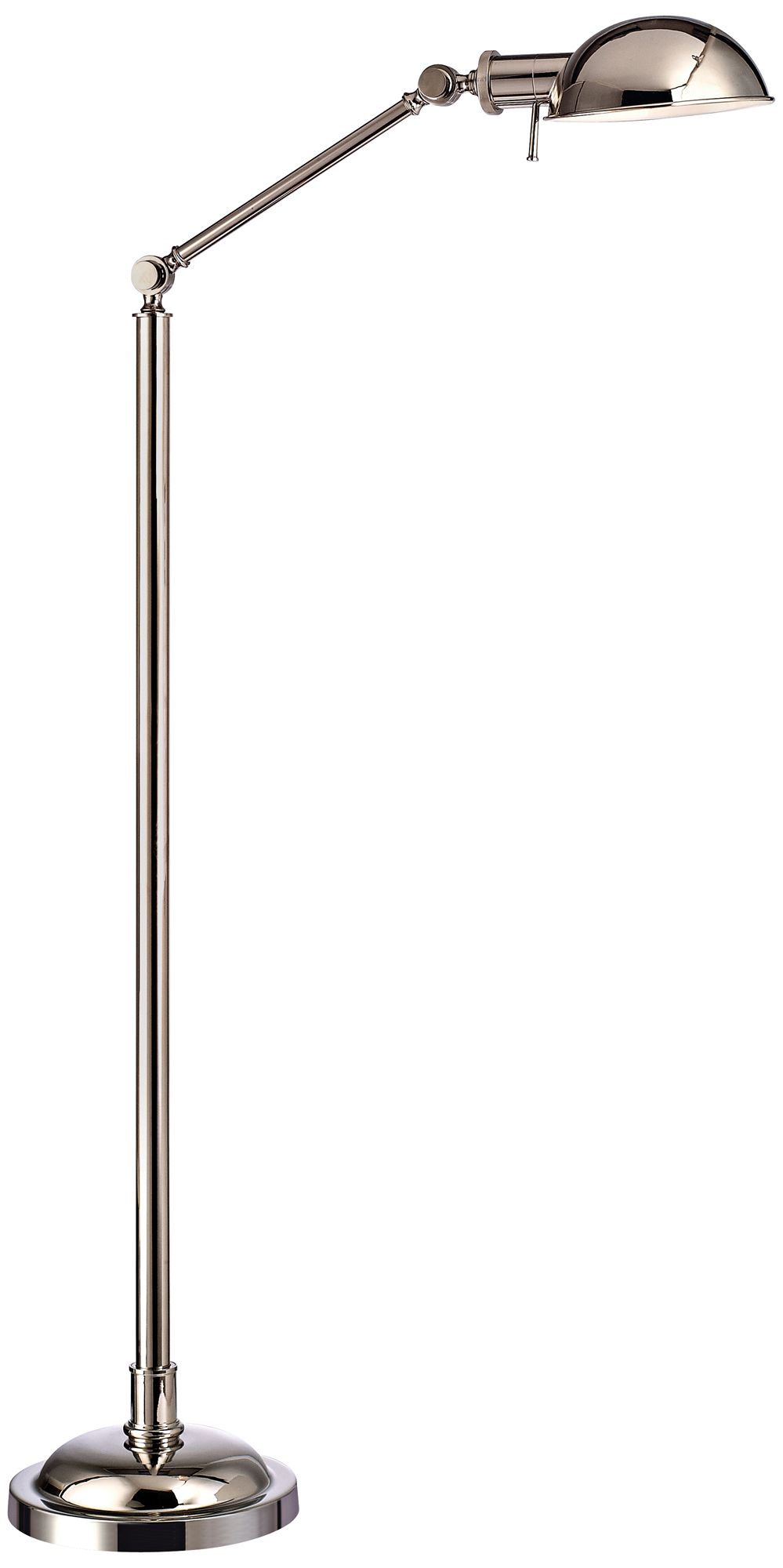 Hudson Valley Girard Polished Nickel Floor Lamp