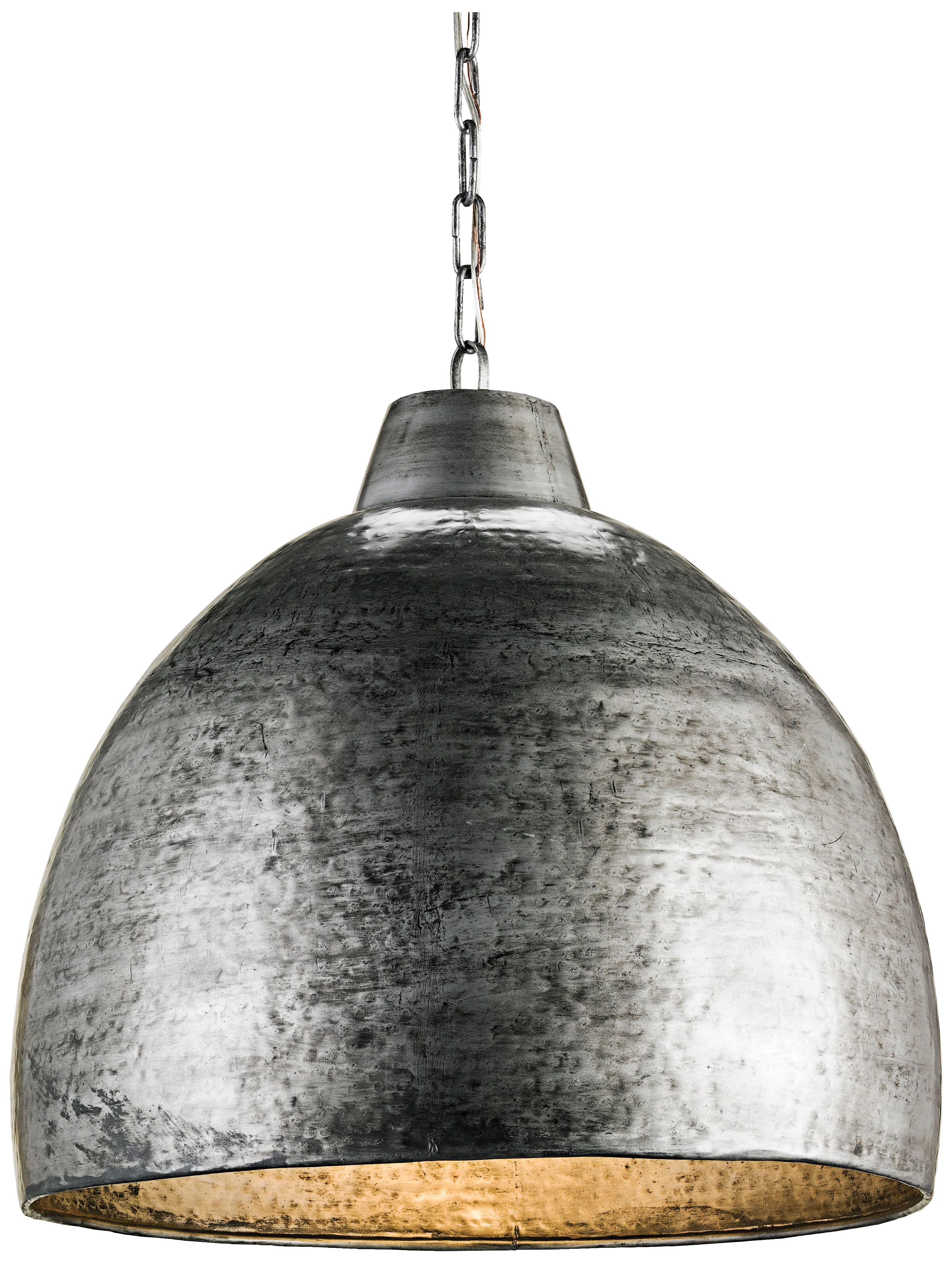 Earthshine Wrought Iron Dome 22" Wide Pendant Light