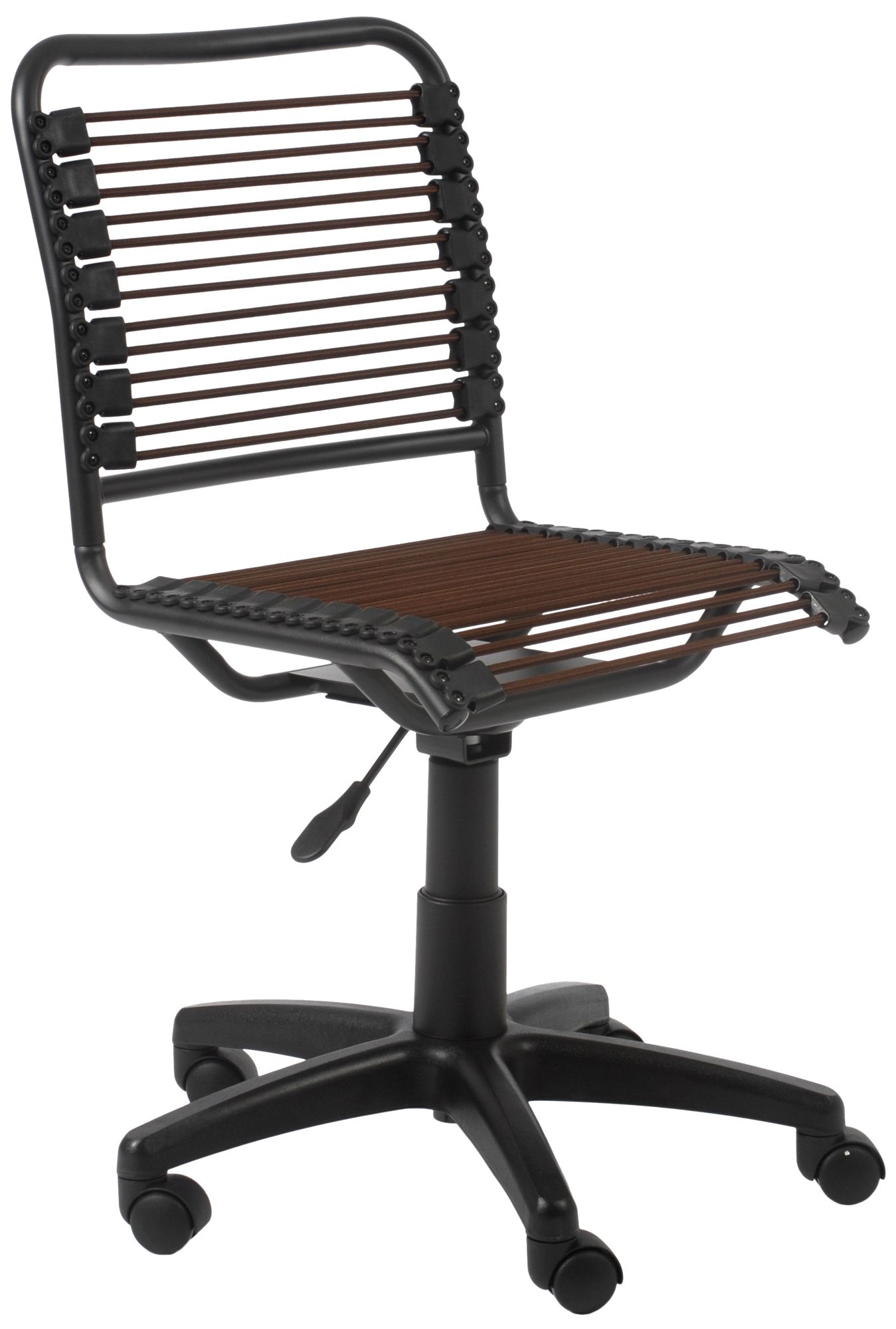 Bungie Low-Back Graphite Black and Brown Office Chair