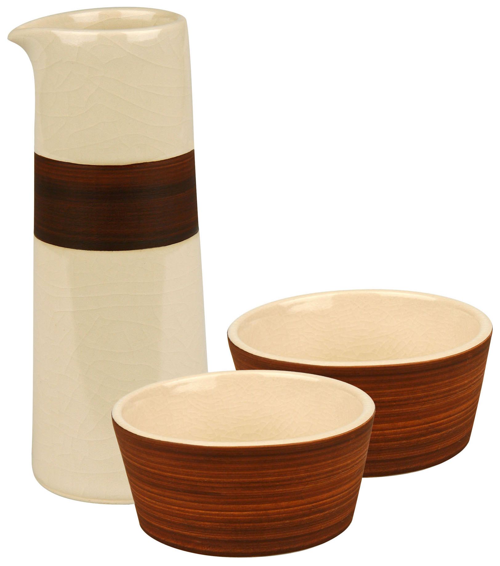 Pure Nature Moon Oil and Vinegar Dipping Set