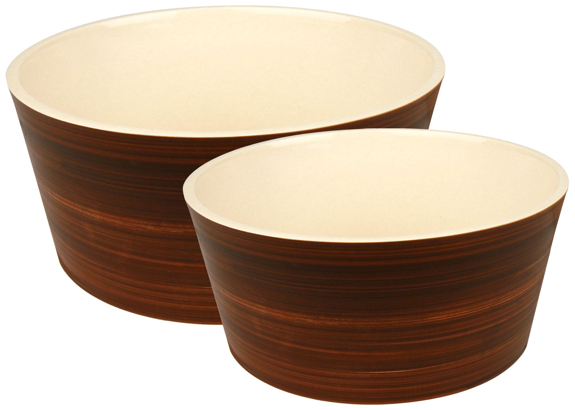 Pure Nature Moon Set of 2 Small and Medium Serving Bowls