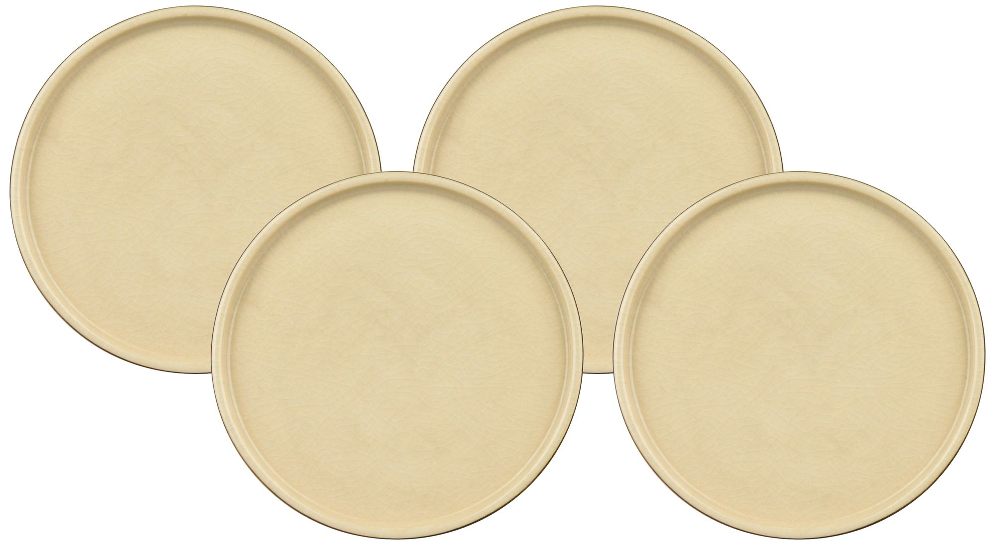 Pure Nature Moon Set of 4 Saucers