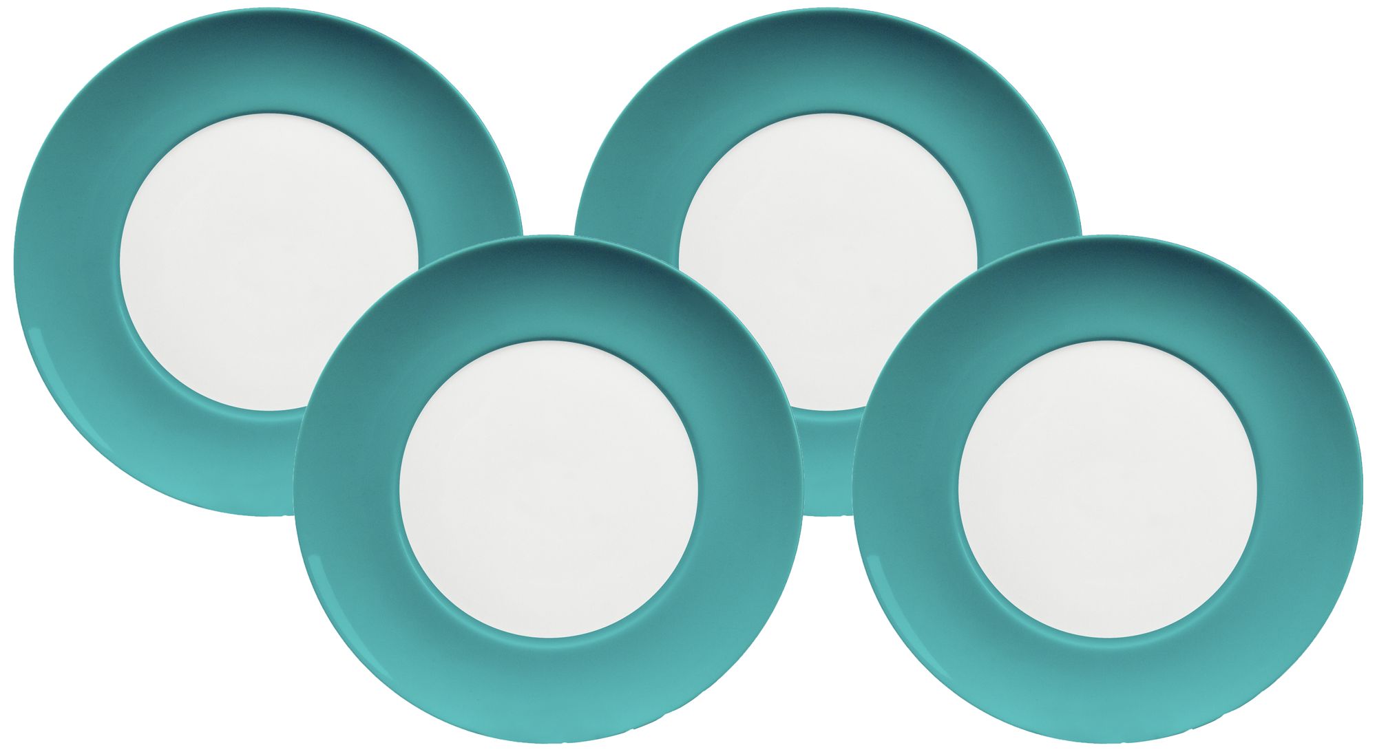 Azur Set of 4 Dinner Plates