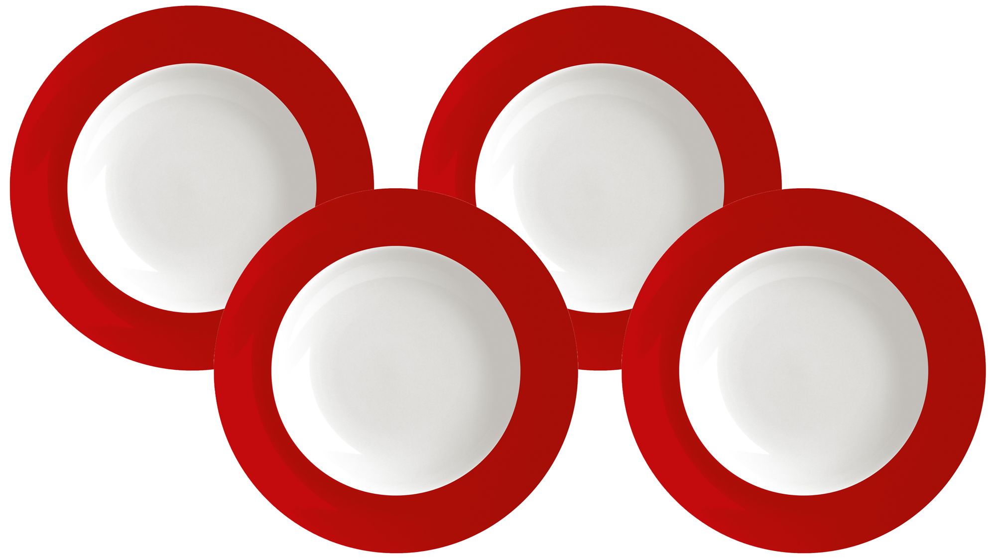 Chili Set of 4 Soup Plate