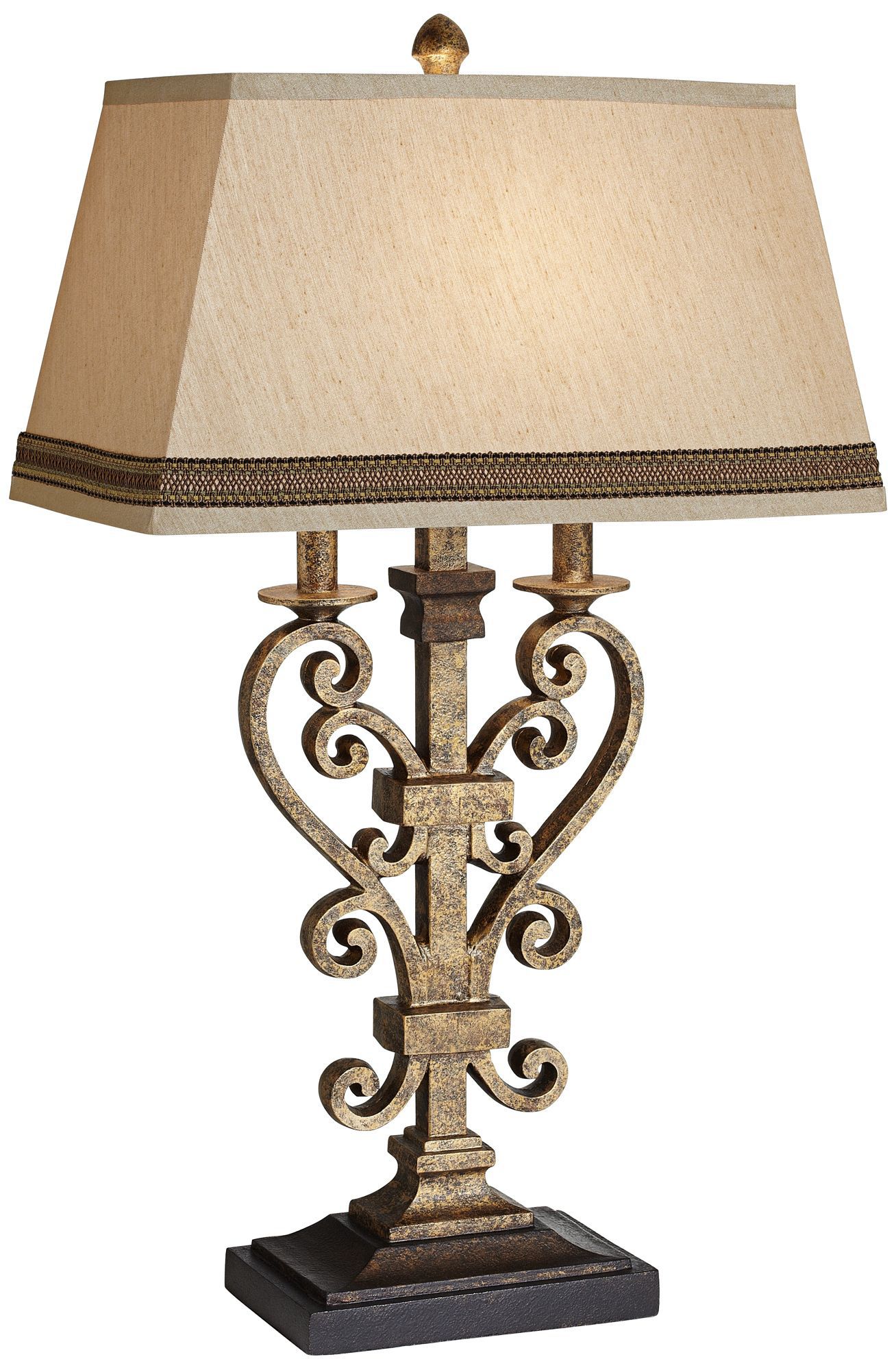 Odessa Antique Gold Table Lamp
