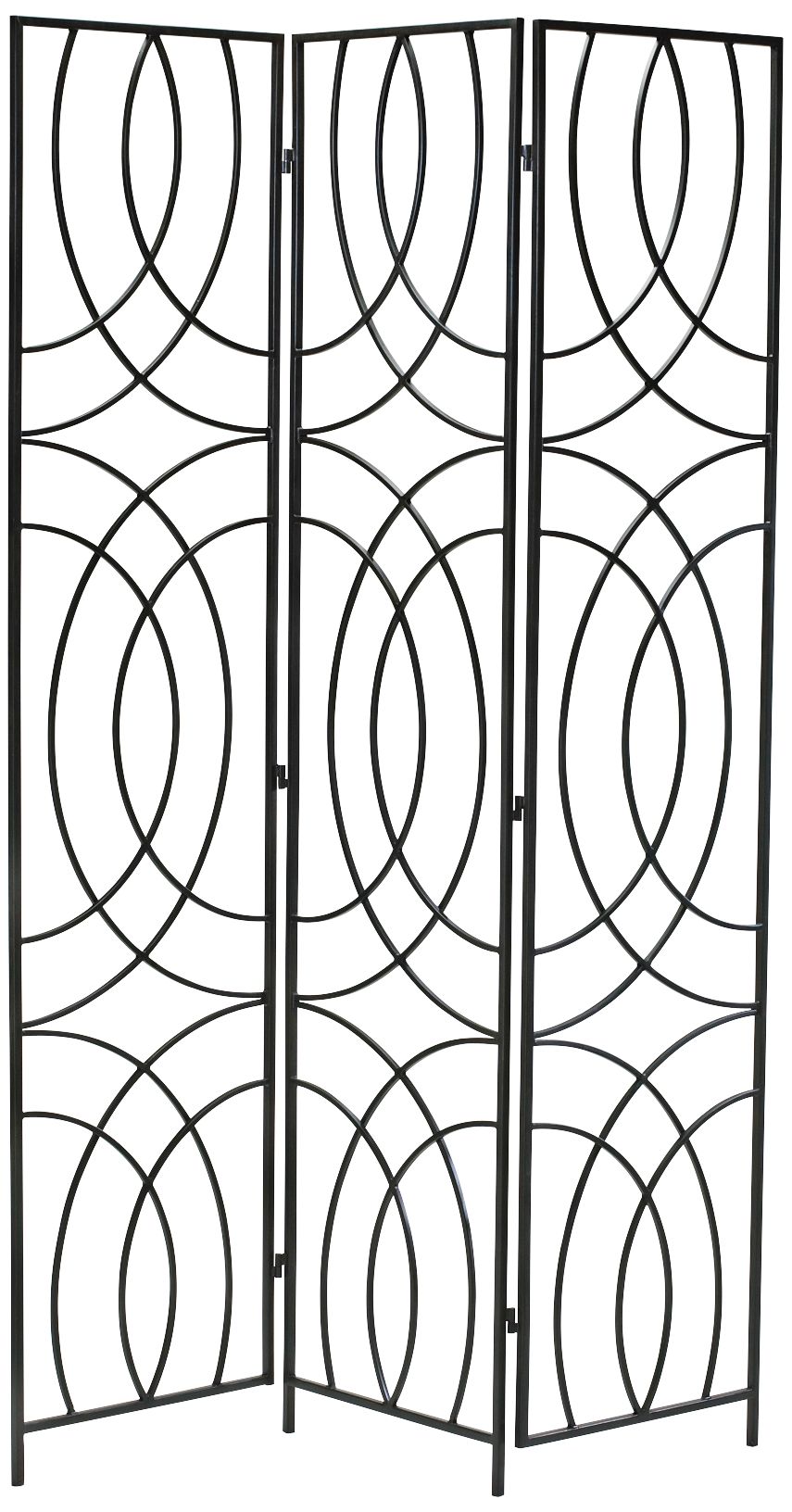 Orb 3-Panel Iron Room Divider