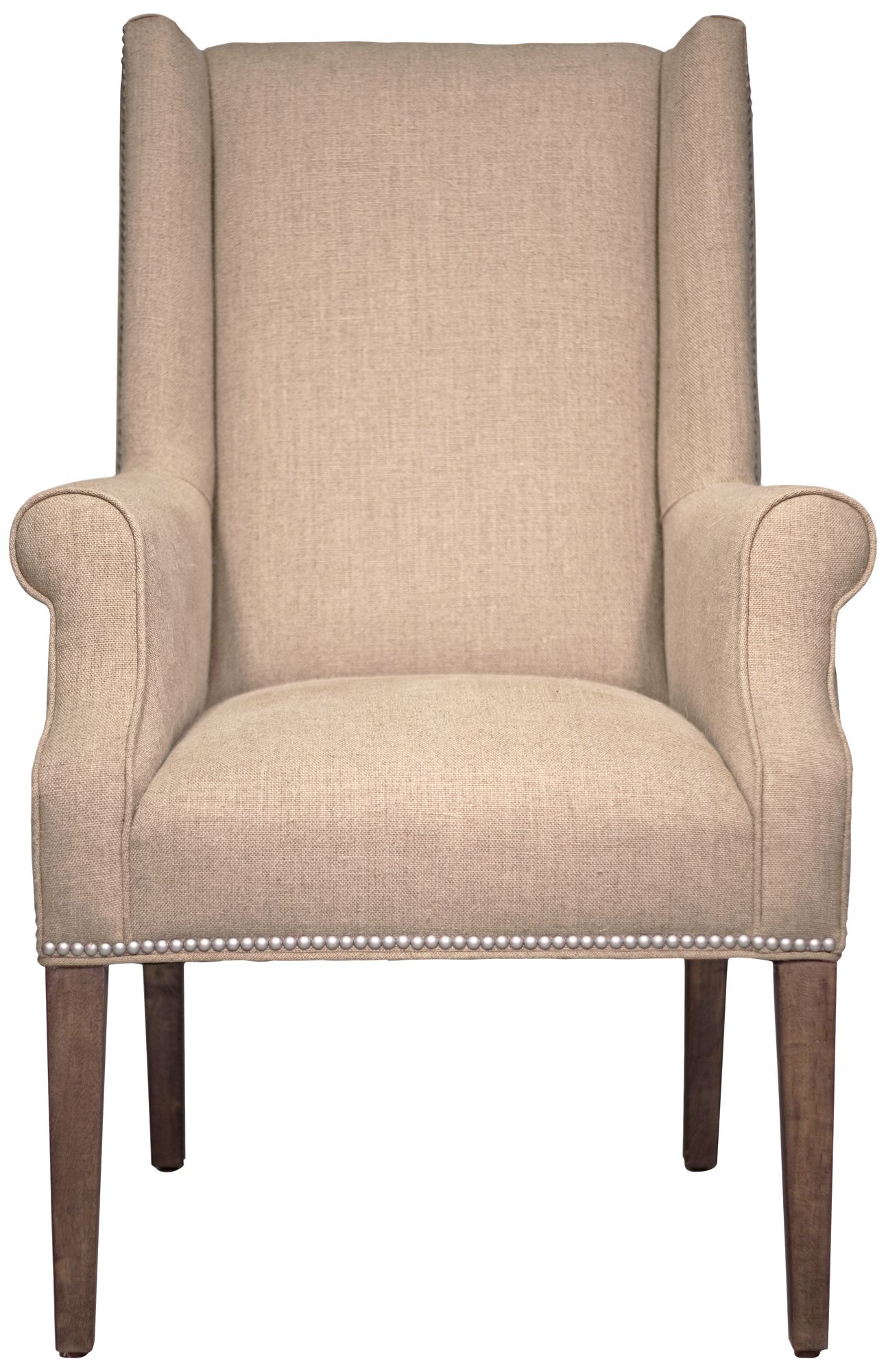 Monterey Khaki Linen Arm Chair