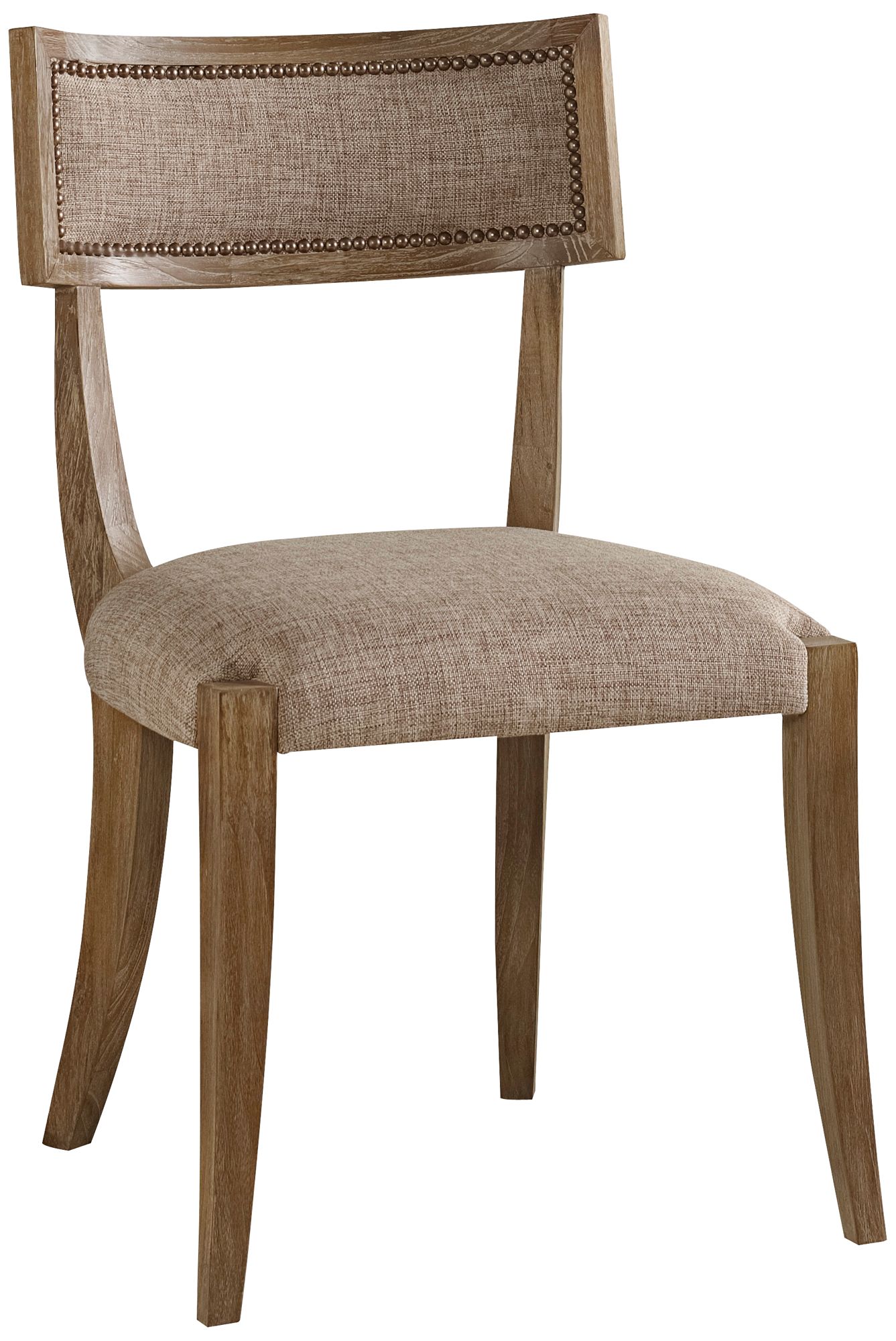 Atherton Eastern Teak and Hazel Armless Chair