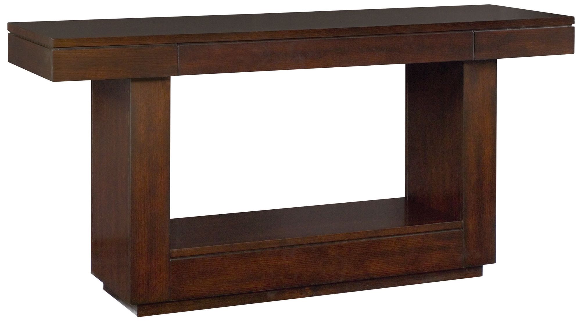 Uptown Dark Oak Mocha Sofa Table