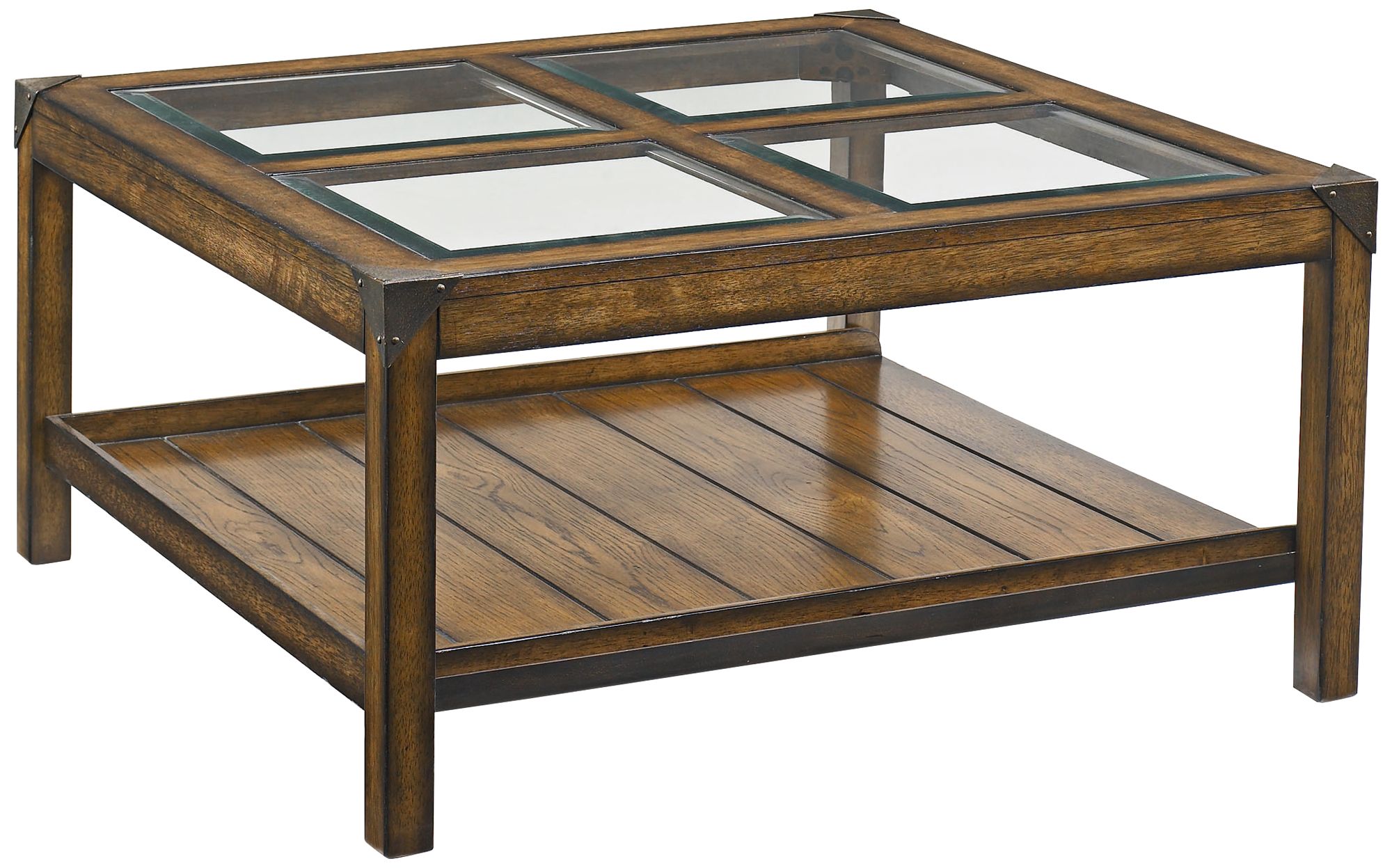Studio Home Square Gray Oak Cocktail Table