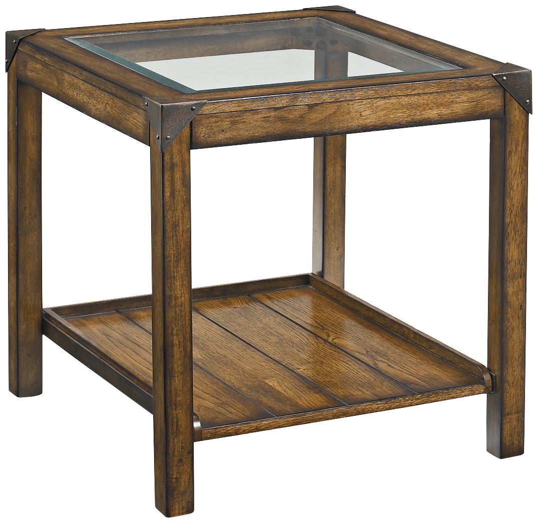 Studio Home Rectangular Gray Oak End Table
