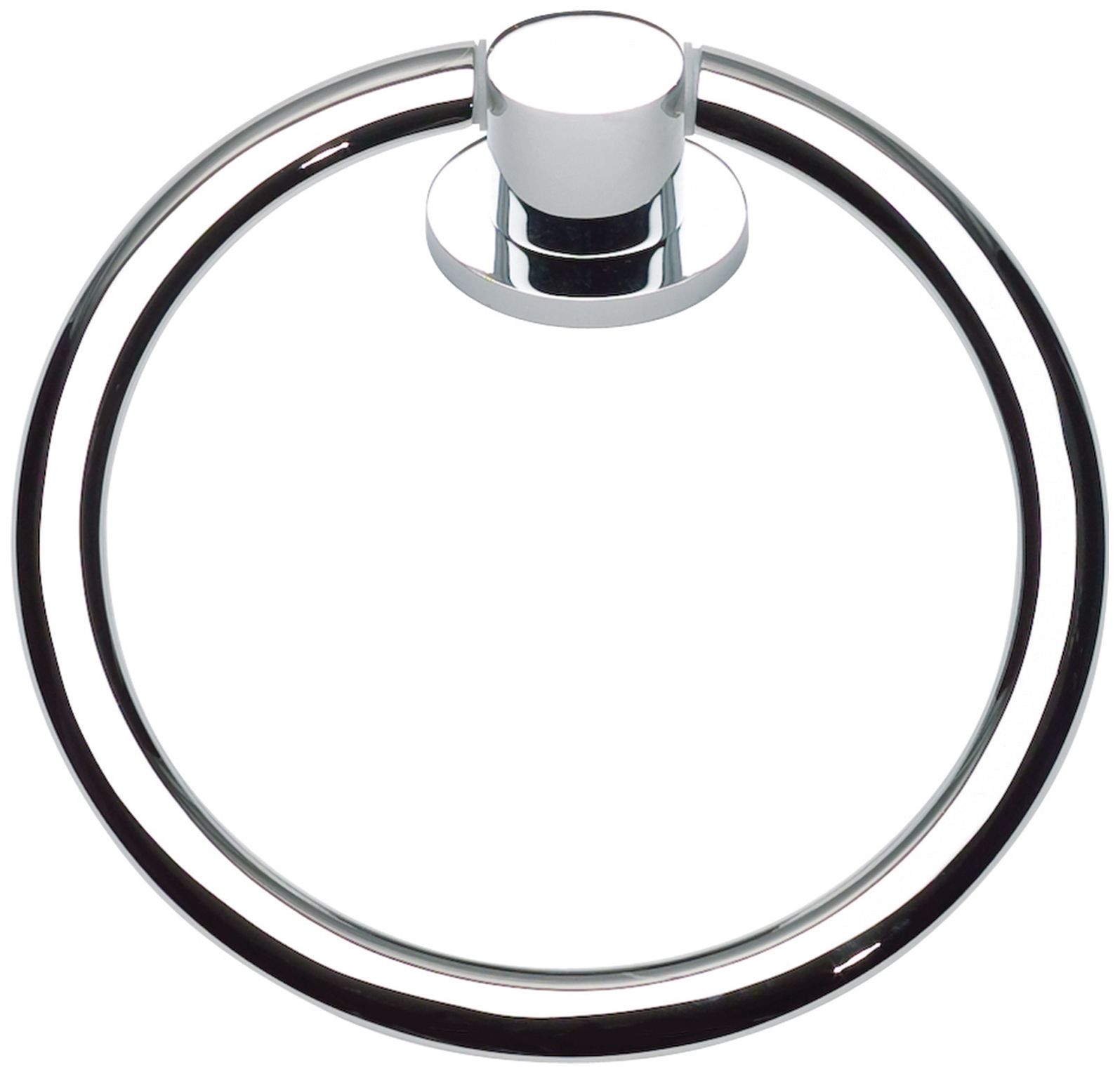 Equinox Collection 6 13/4" Polished Chrome Towel Ring