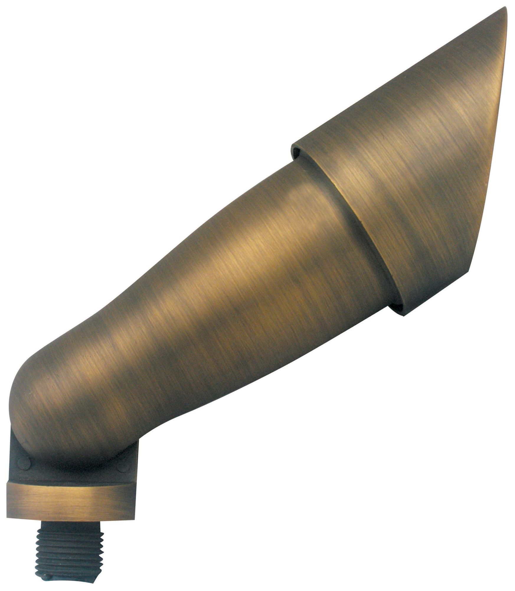 Cast Brass 3 1/2" Wide 50-Watt Bronze Landscape Spotlight
