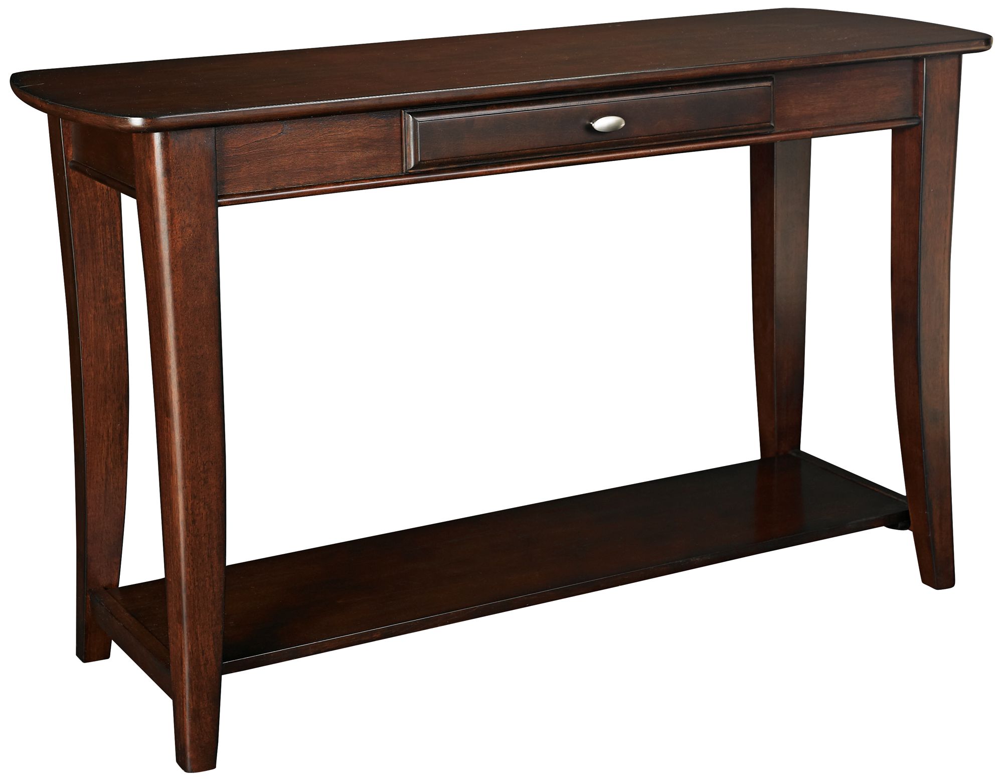 Enclave 1-Drawer and 1-Shelf Sable Sofa Table