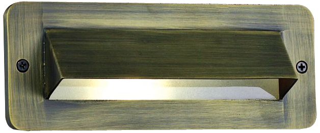 Cast Brass 4" High Bronze Deck Light