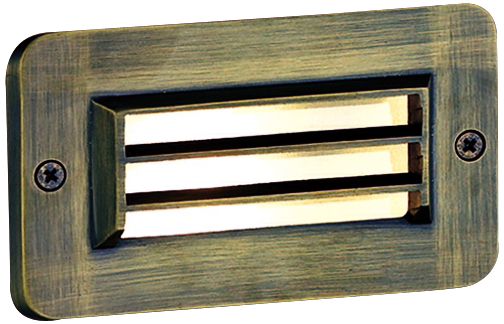 Cast Brass 4 1/2" High Bronze Deck Light