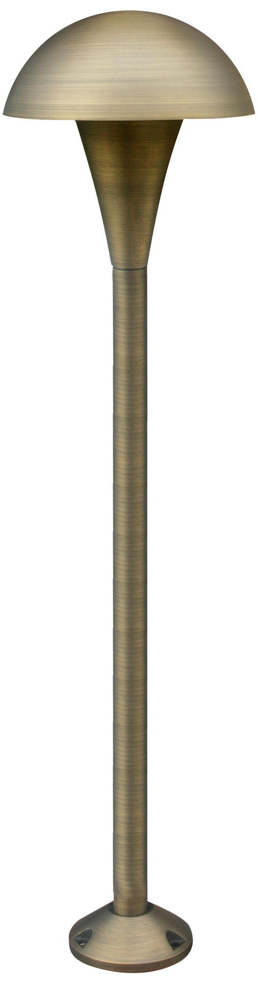 Cast Brass Bell 24 3/4" High Bronze Landscape Path Light