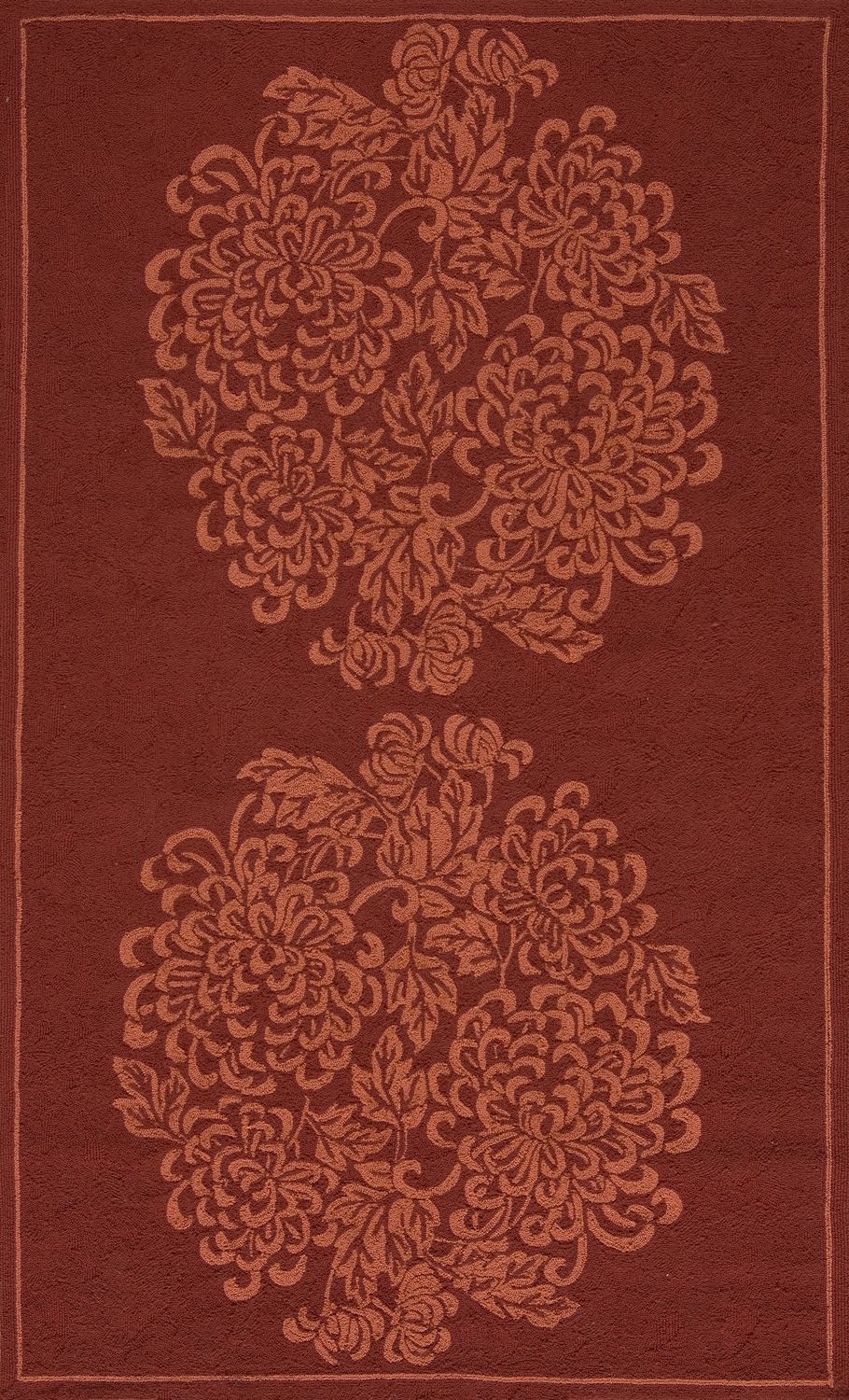 Veranda VR-09 Wine Indoor/Outdoor Area rug