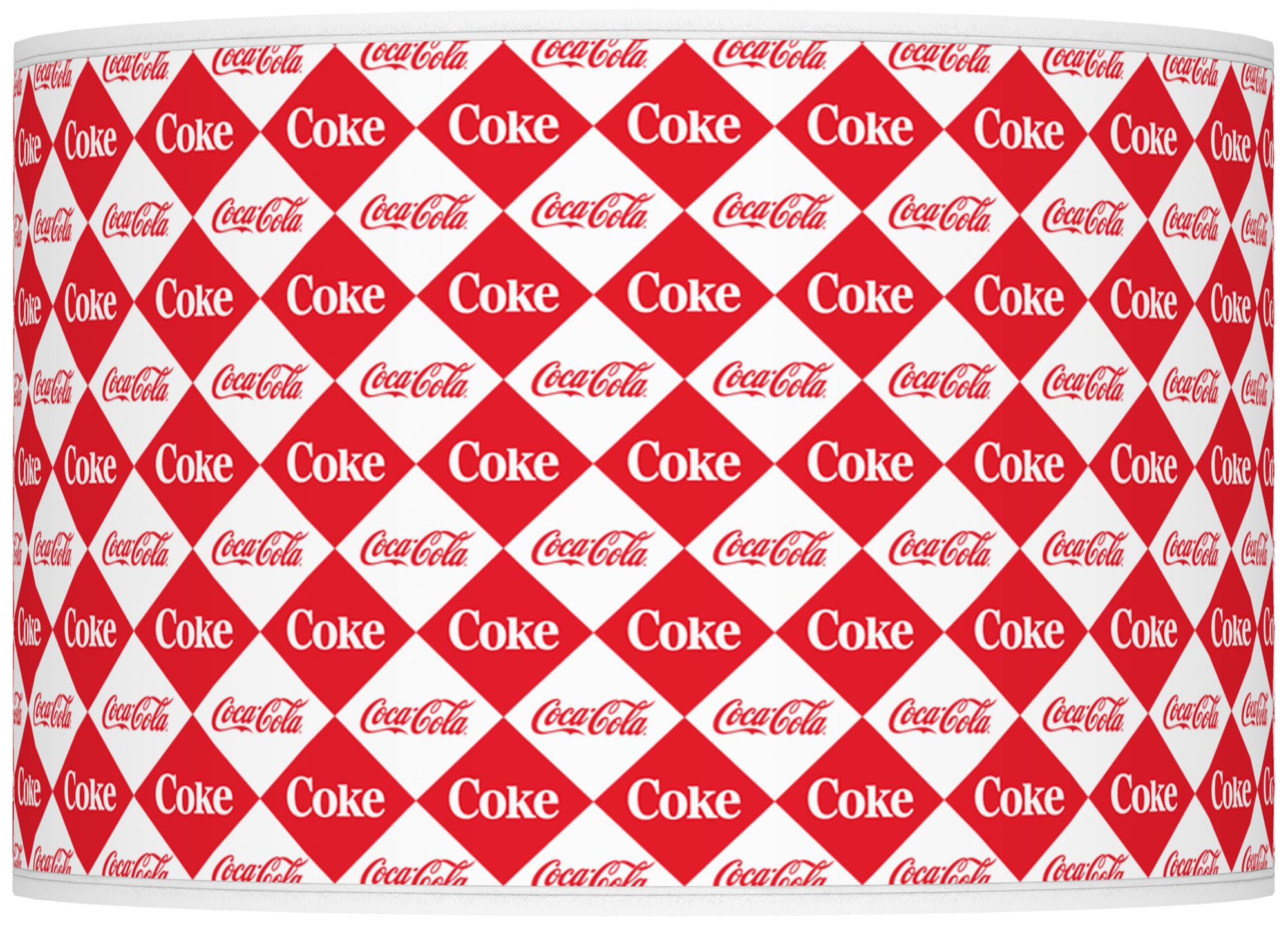 Coca-Cola® Diamond Ovo Table Lamp