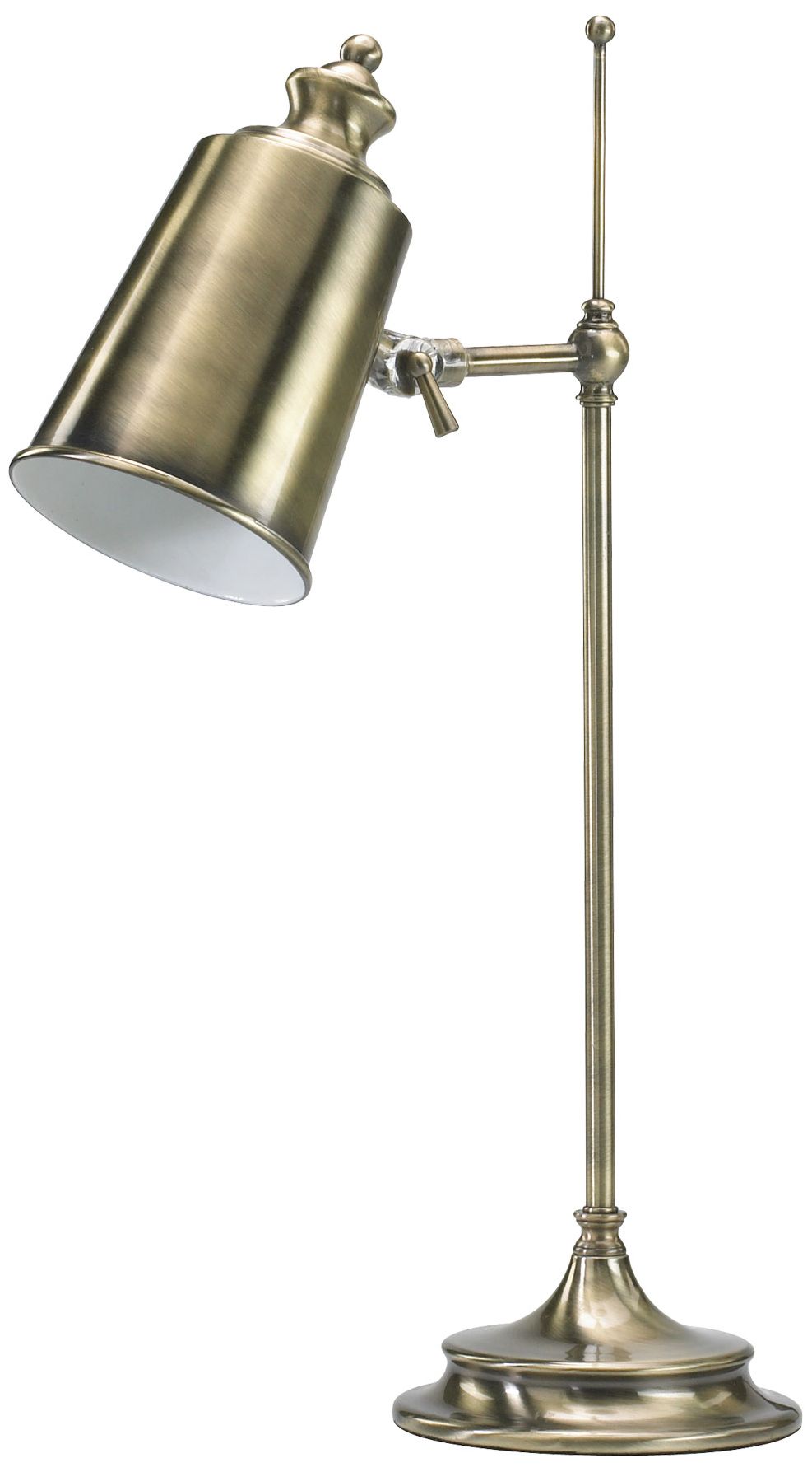 Adjustable Spotlight Brass Table Lamp