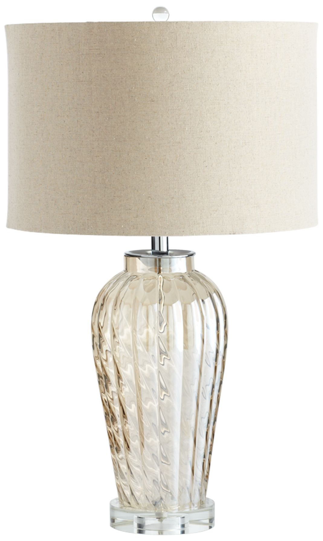 Jordan Champagne Glass Table Lamp