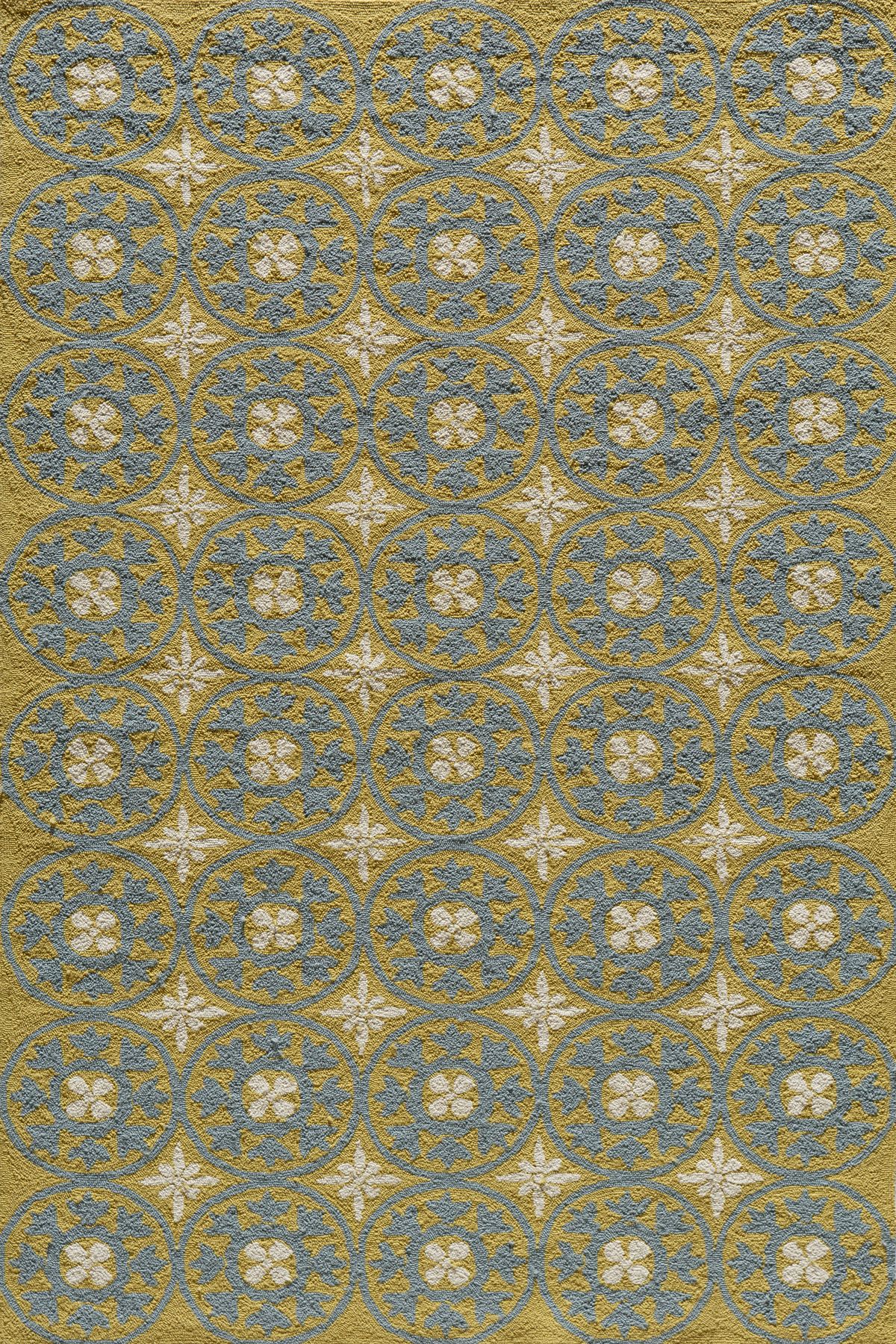 Veranda VR-26 Yellow Indoor/Outdoor Area Rug