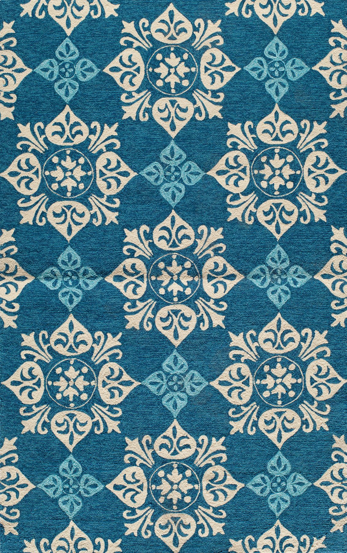 Veranda VR-29 Blue Indoor/Outdoor Area Rug