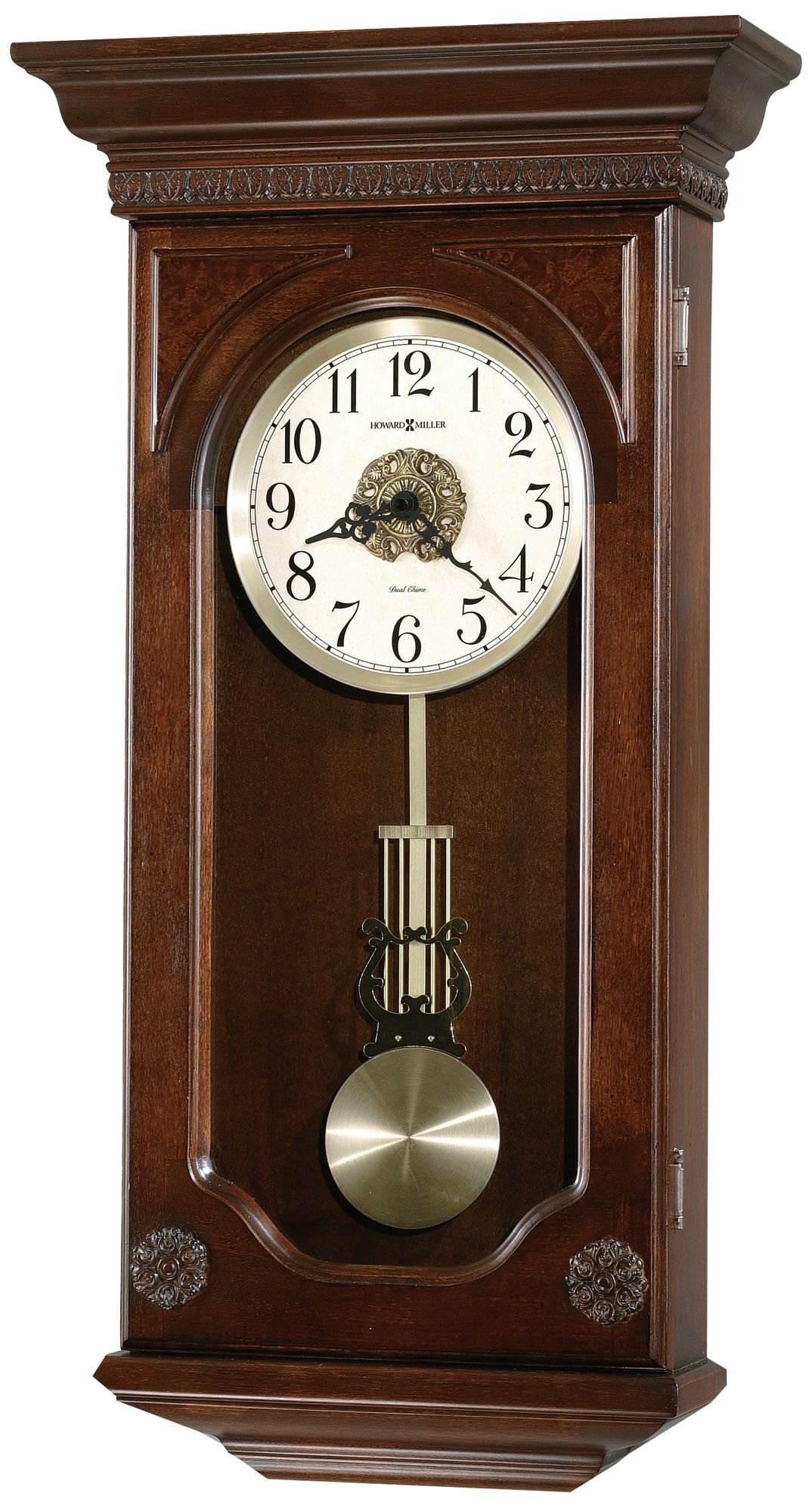 Howard Miller Jasmine 27" High Wall Clock