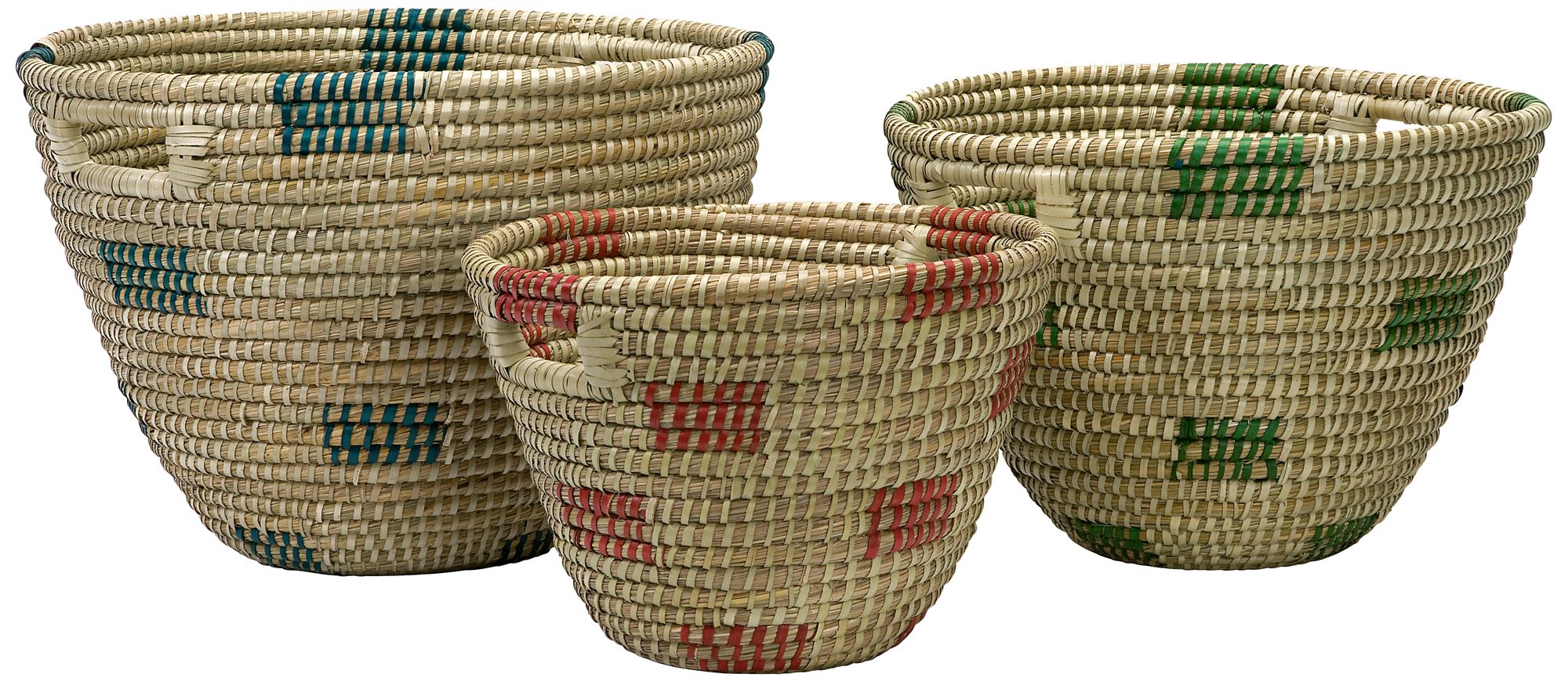 Set of 3 Dunn Sea Grass Catch-All Baskets
