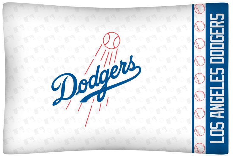 MLB Los Angeles Dodgers Micro Fiber Pillow Case