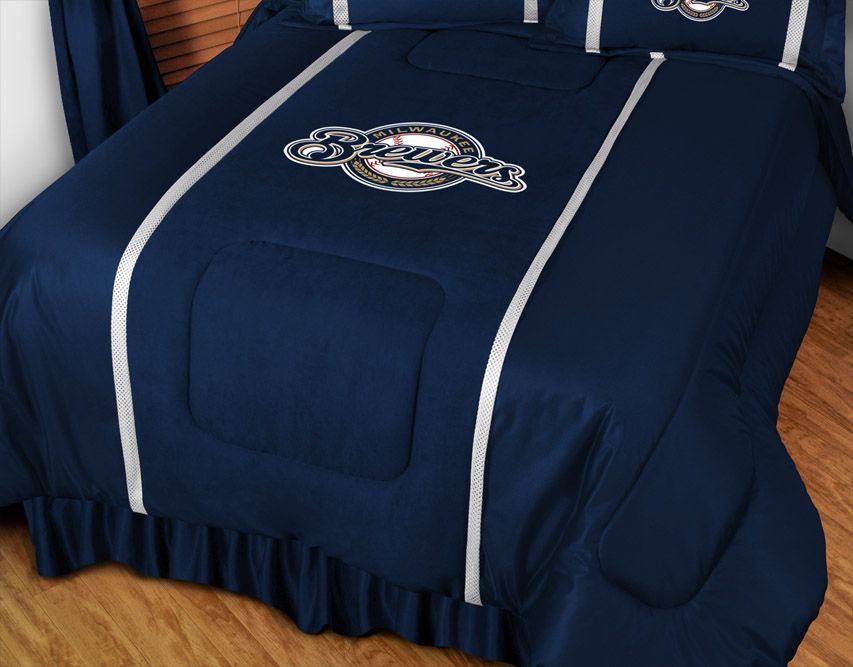 MLB Milwaukee Brewers Sidelines Comforter