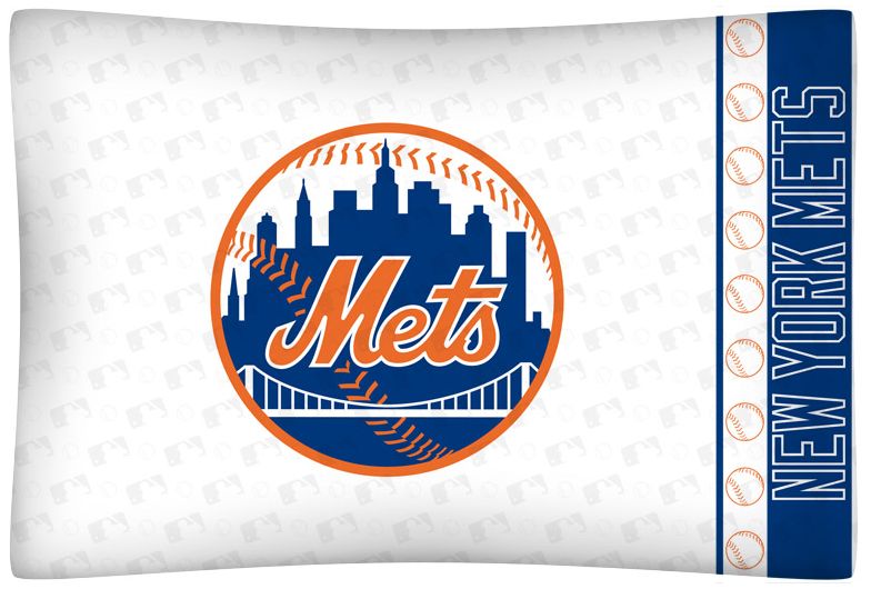 MLB New York Mets Micro Fiber Pillow Case