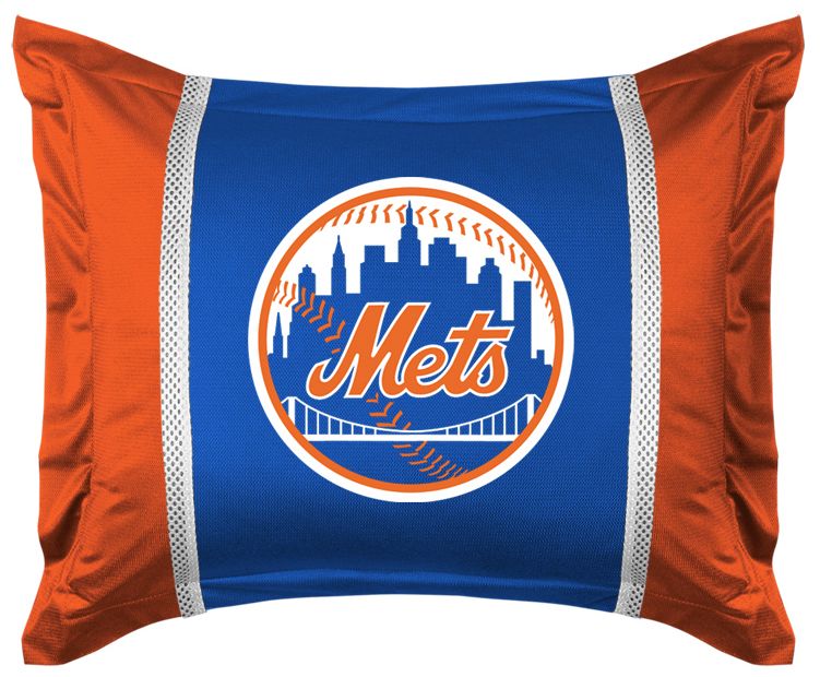 MLB New York Mets Sidelines Pillow Sham