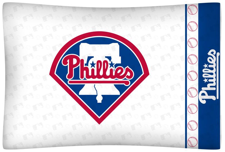 MLB Philadelphia Phillies Micro Fiber Pillow Case