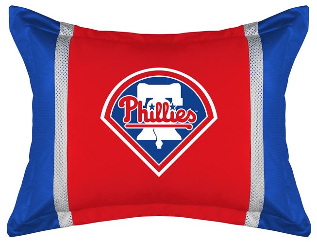 MLB Philadelphia Phillies Sidelines Pillow Sham