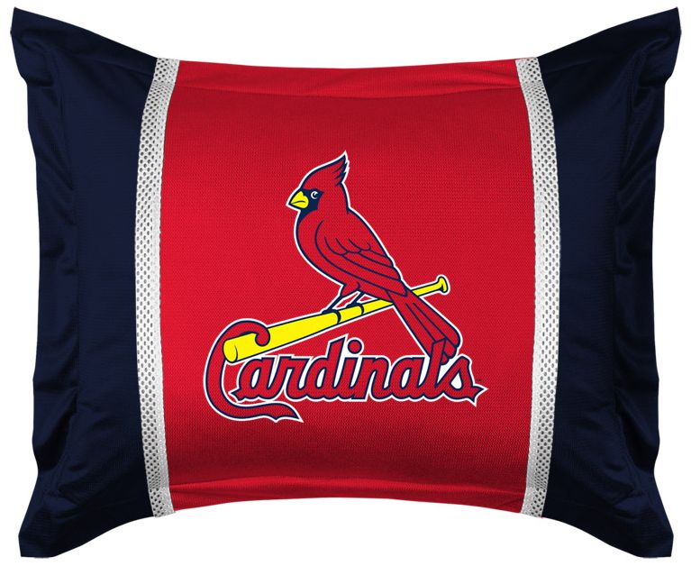 MLB St. Louis Cardinals Sidelines Pillow Sham
