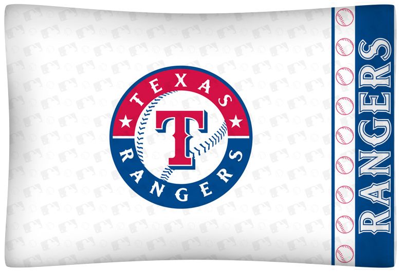 MLB Texas Rangers Micro Fiber Pillow Case