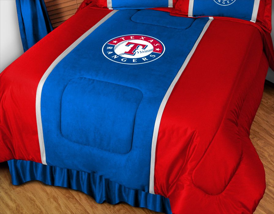 MLB Texas Rangers Sidelines Comforter