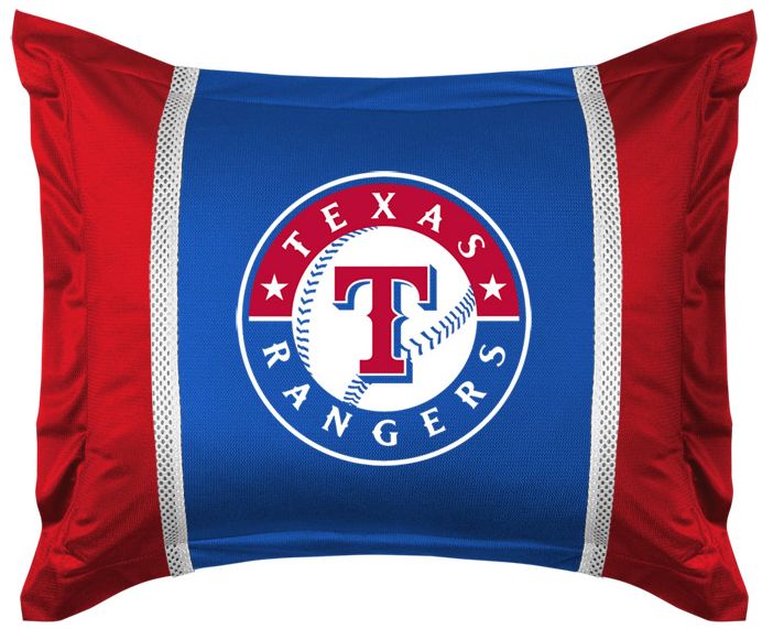 MLB Texas Rangers Sidelines Pillow Sham