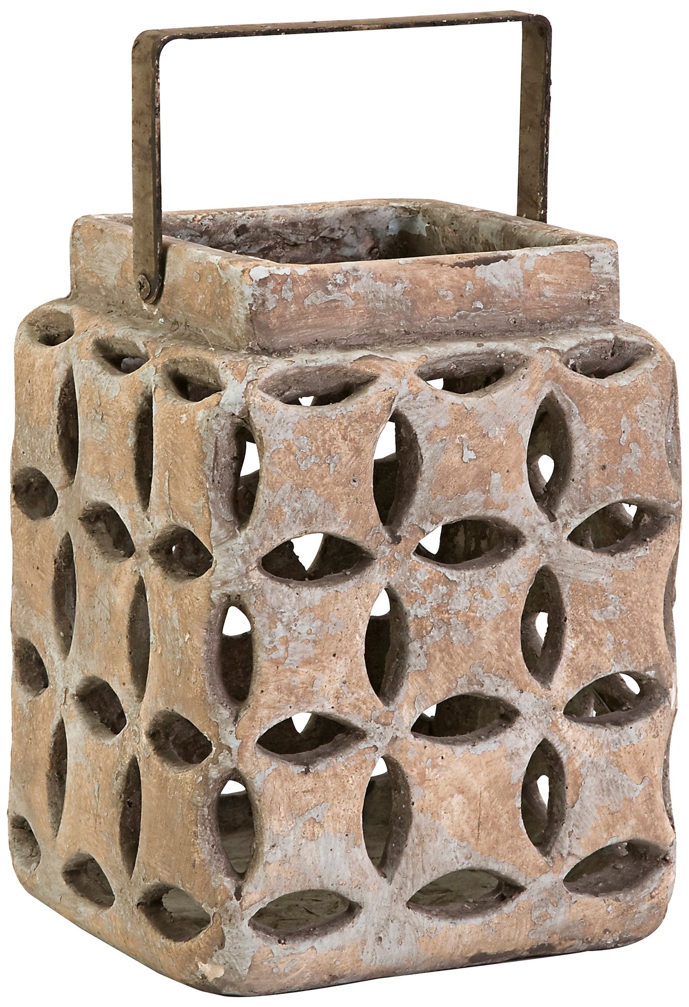 Dayton Small Circle Cement Lantern