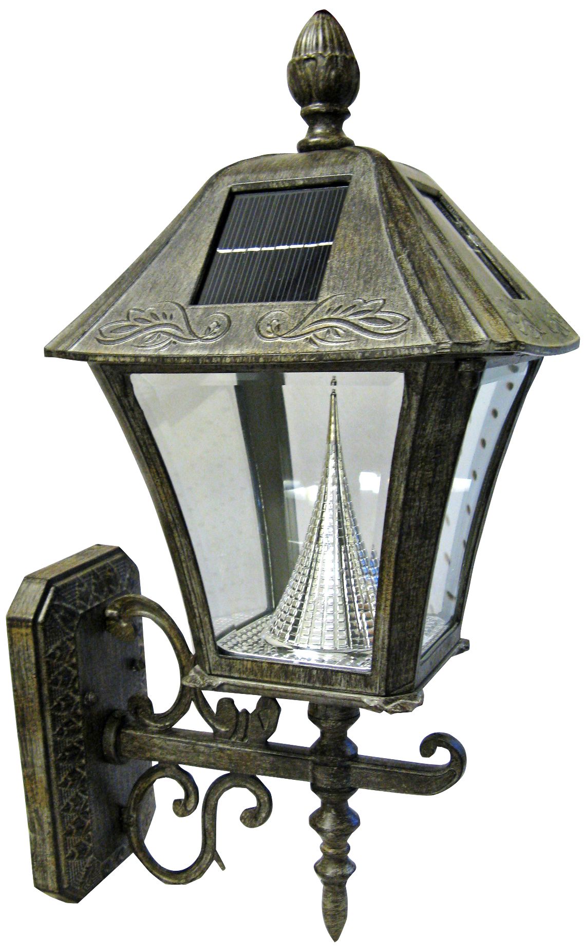 Baytown Solar 6000K 2-Watt LED Bronze Wall Light