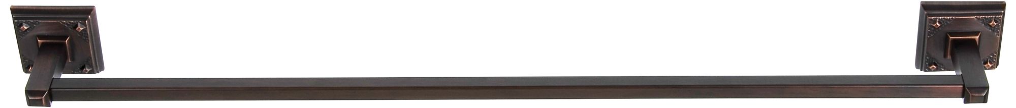 Craftsman 26 1/4" Wide Venetian Bronze Towel Bar
