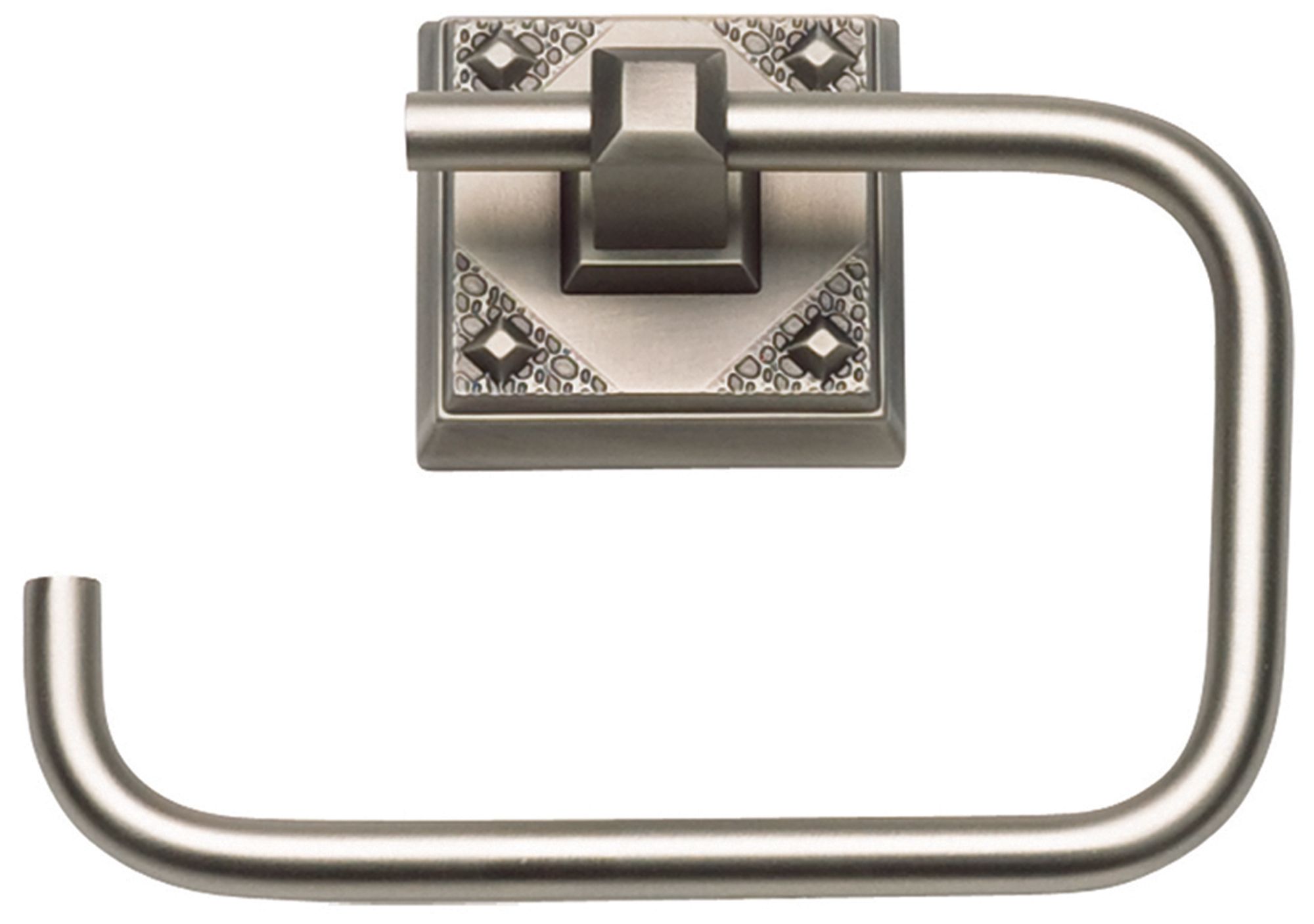 Craftsman 5 1/2" Wide Pewter Toilet Paper Holder