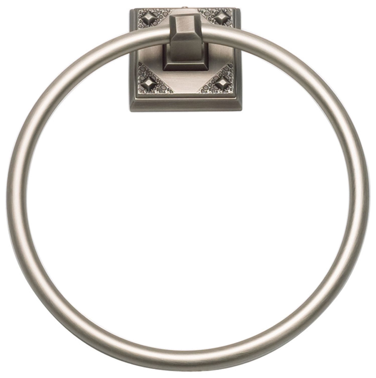 Craftsman 7 3/4" High Pewter Towel Ring