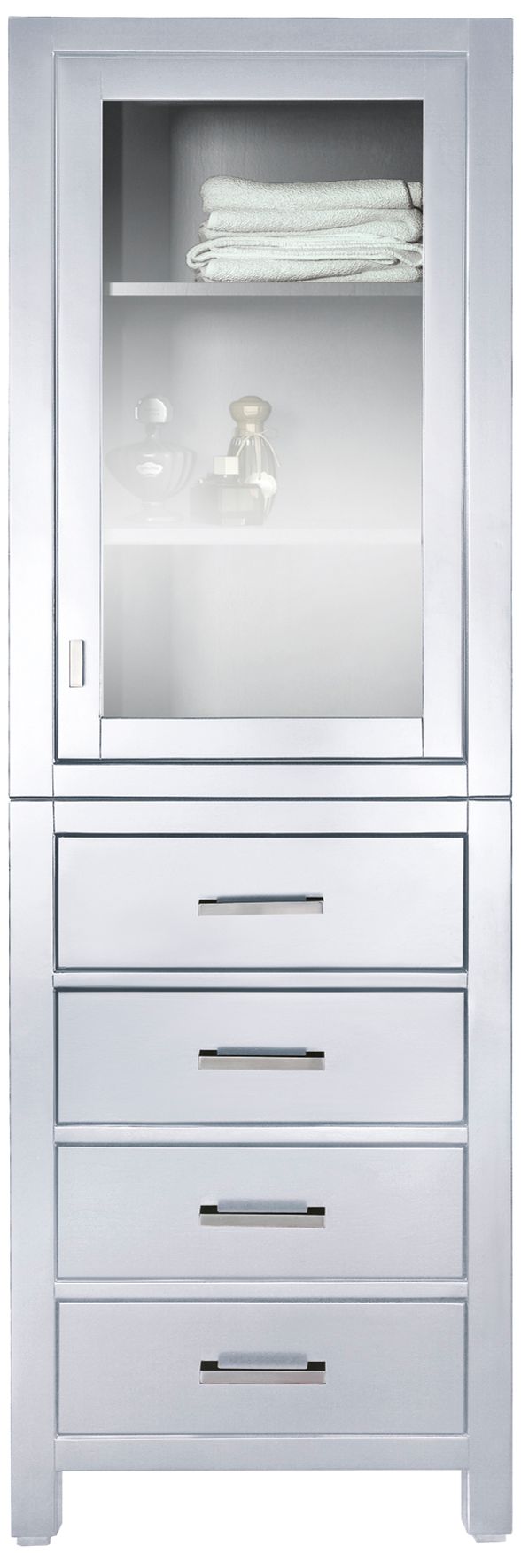 Avanity Modero 24" Wide White Linen Tower